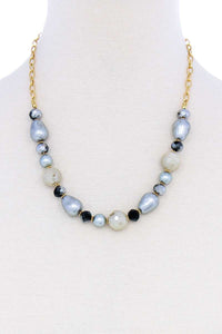 Modern Beaded Trendy Necklace