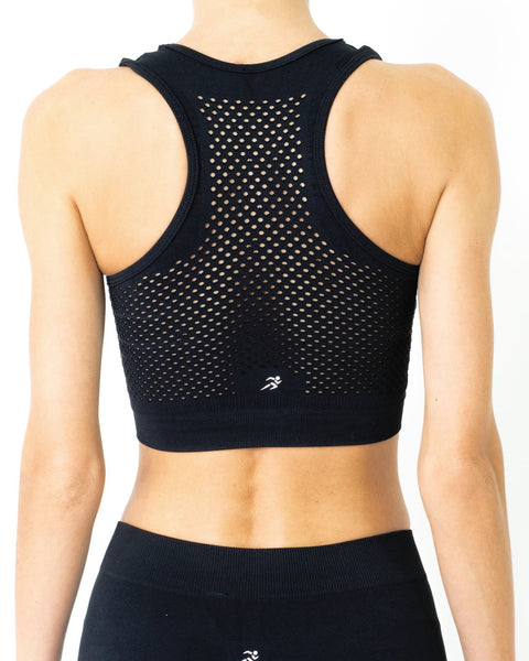 SALE! 50% OFF! Milano Seamless Set - Leggings & Sports Bra - Black [MADE IN ITALY]